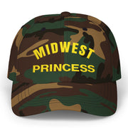 Chappell Roan Merch Tour 2025 Midwest Princess Embroidered Camo Hat Gifts For Mom - Lilybirchmarket