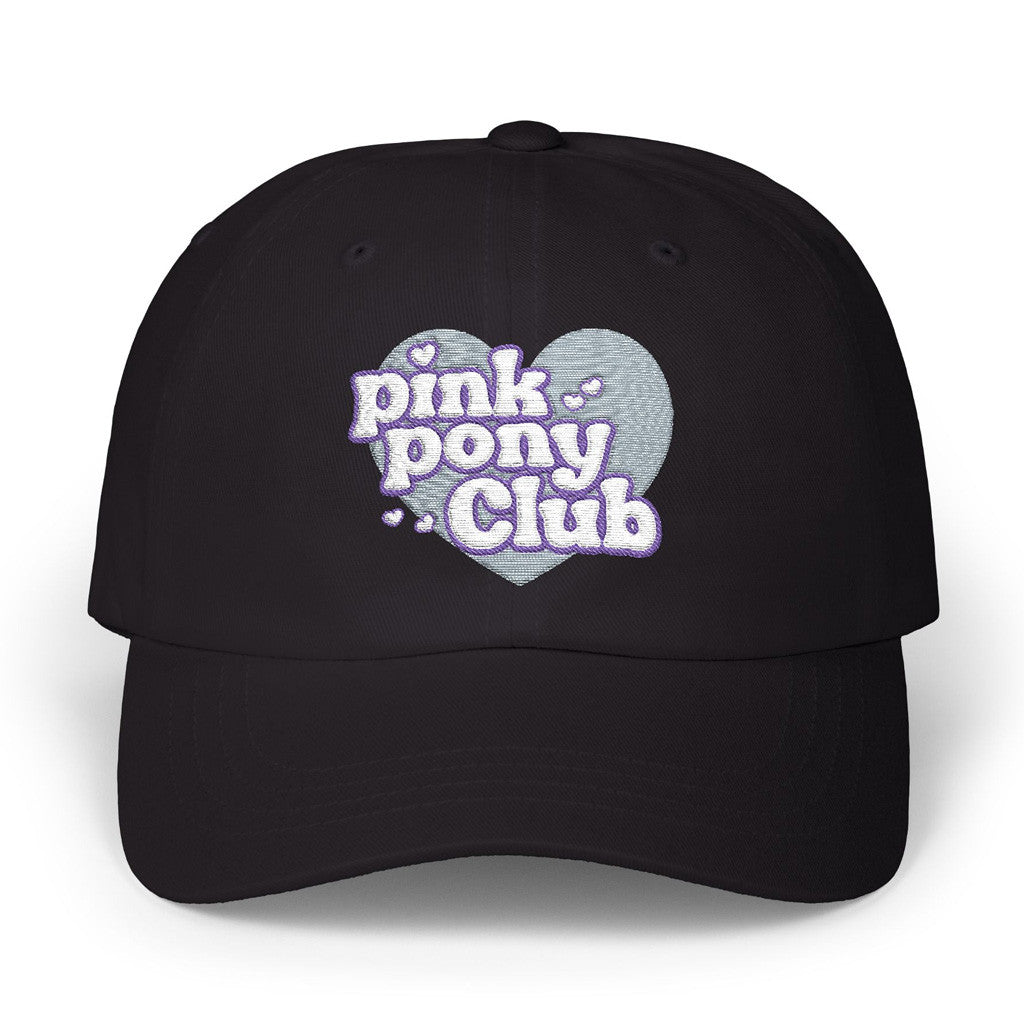Chappell Roan Merch Tour 2025 Pink Pony Club Embroidered Hat Black Gifts For Her - Lilybirchmarket
