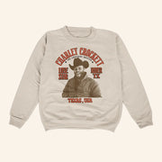 Charley Crockett Merch Lonestar Rider Crewneck Sweatshirt Best Gifts For Music Lovers - Lilybirchmarket