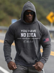 Charlie Kirk Erika Kirk Merch Hoodie Men's You Have No Idea What You've Just Unleashed - Lilybirchmarket