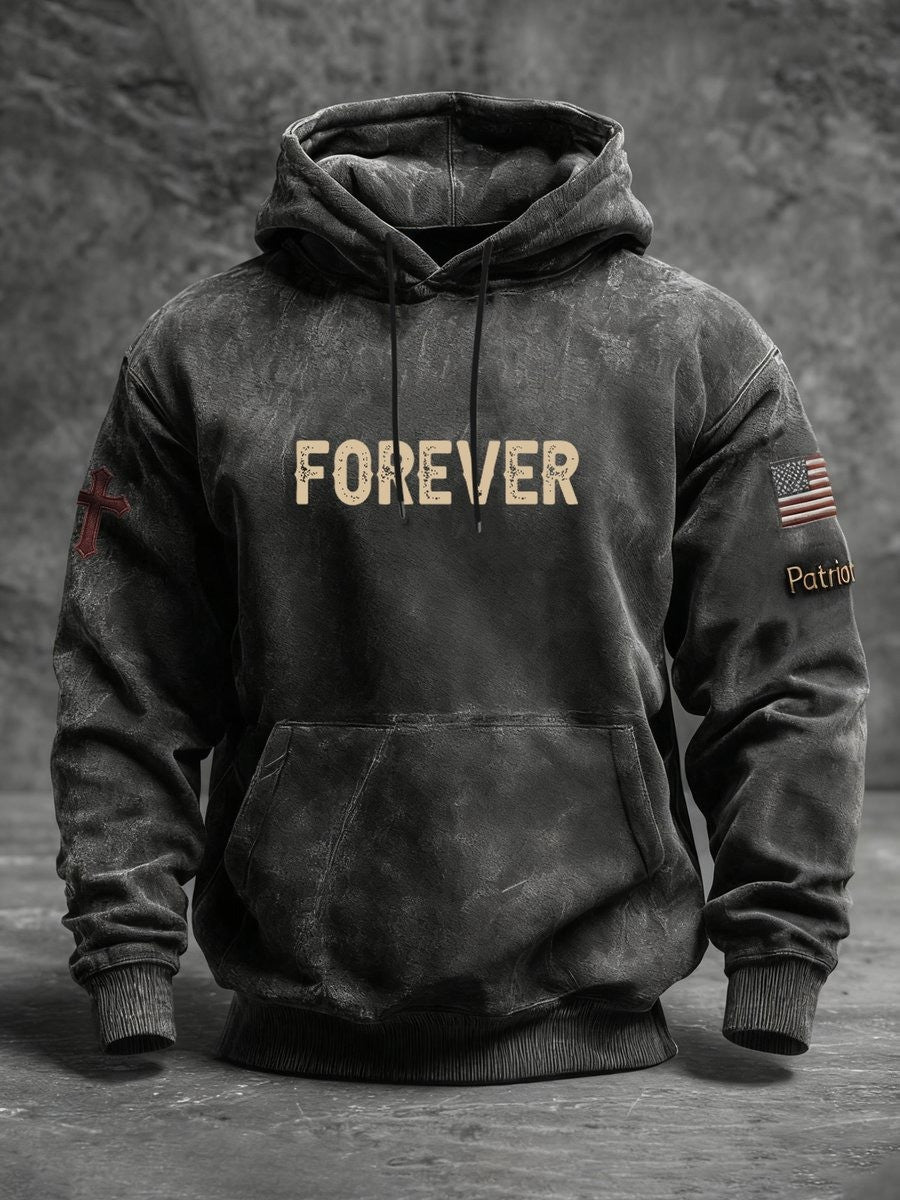 Charlie Kirk Forever Hoodie A True Patriot Tribute To Charlie Kirk Clothing Gifts - Lilybirchmarket