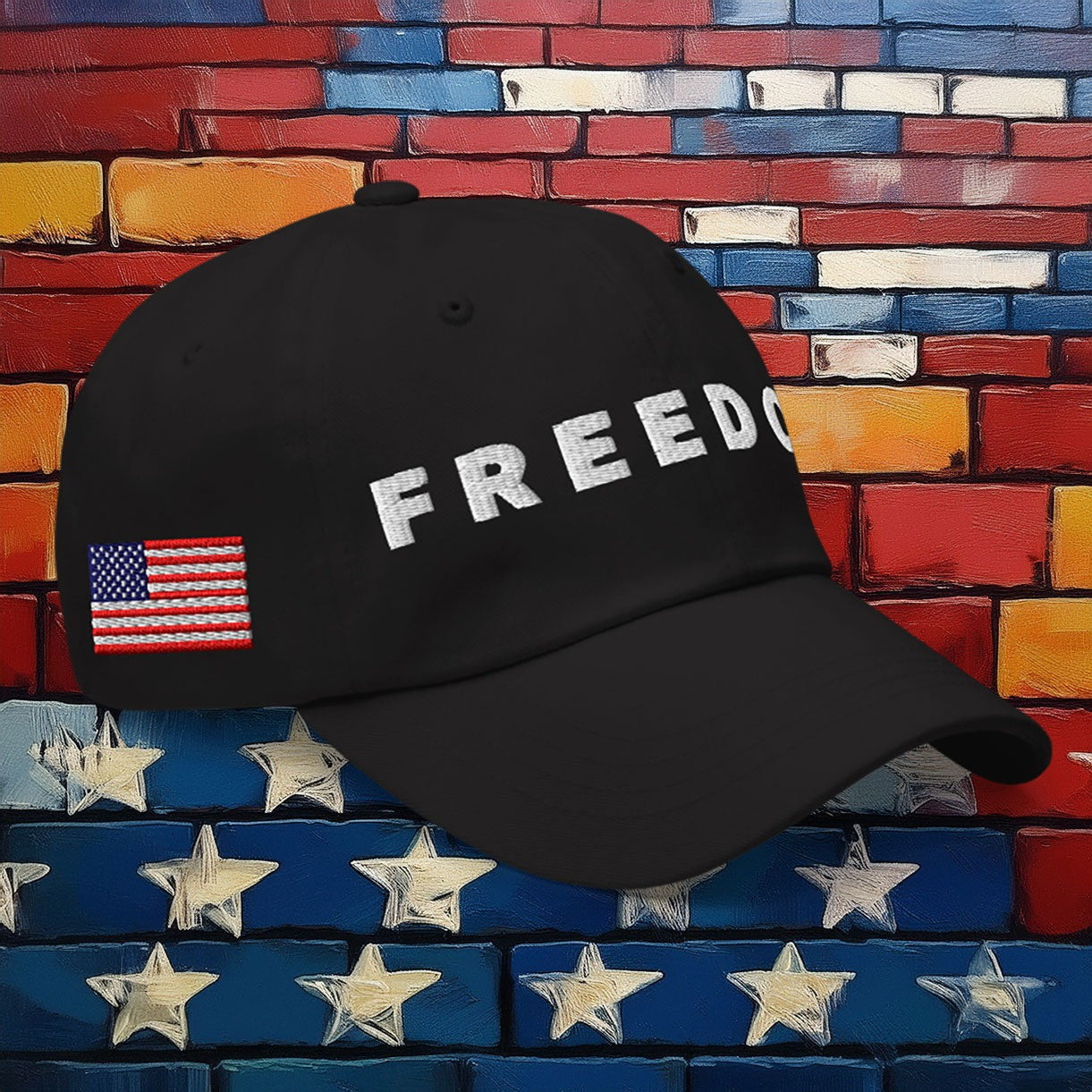 Charlie Kirk Freedom Embroidered Hat - Lilybirchmarket