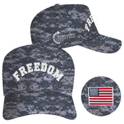 Charlie Kirk Freedom Hat Camo Embroidered Turning Point USA Merch Charlie Kirk Hat Gifts For Dad - Lilybirchmarket