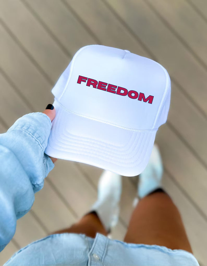 Charlie Kirk Freedom Hat Charlie Kirk Hat Make America Great Again Donald Trump Merch - Lilybirchmarket