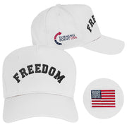 Charlie Kirk Freedom Hat Embroidered Charlie Kirk Hat Turning Point USA Store TPUSA Merch Gifts - Lilybirchmarket