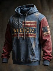 Charlie Kirk Freedom Hoodie American Flag Charlie Kirk Commemorative Clothes Gifts - Lilybirchmarket