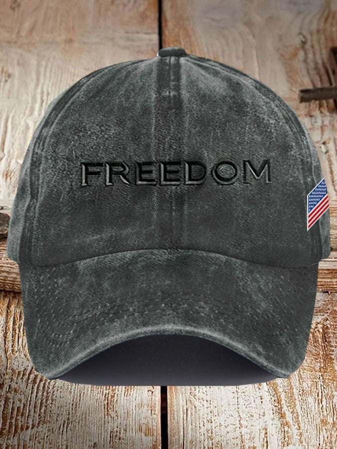 Charlie Kirk Freedom Hoodie Turning Point USA American Flag TPUSA Merch Memorial Apparel - Lilybirchmarket