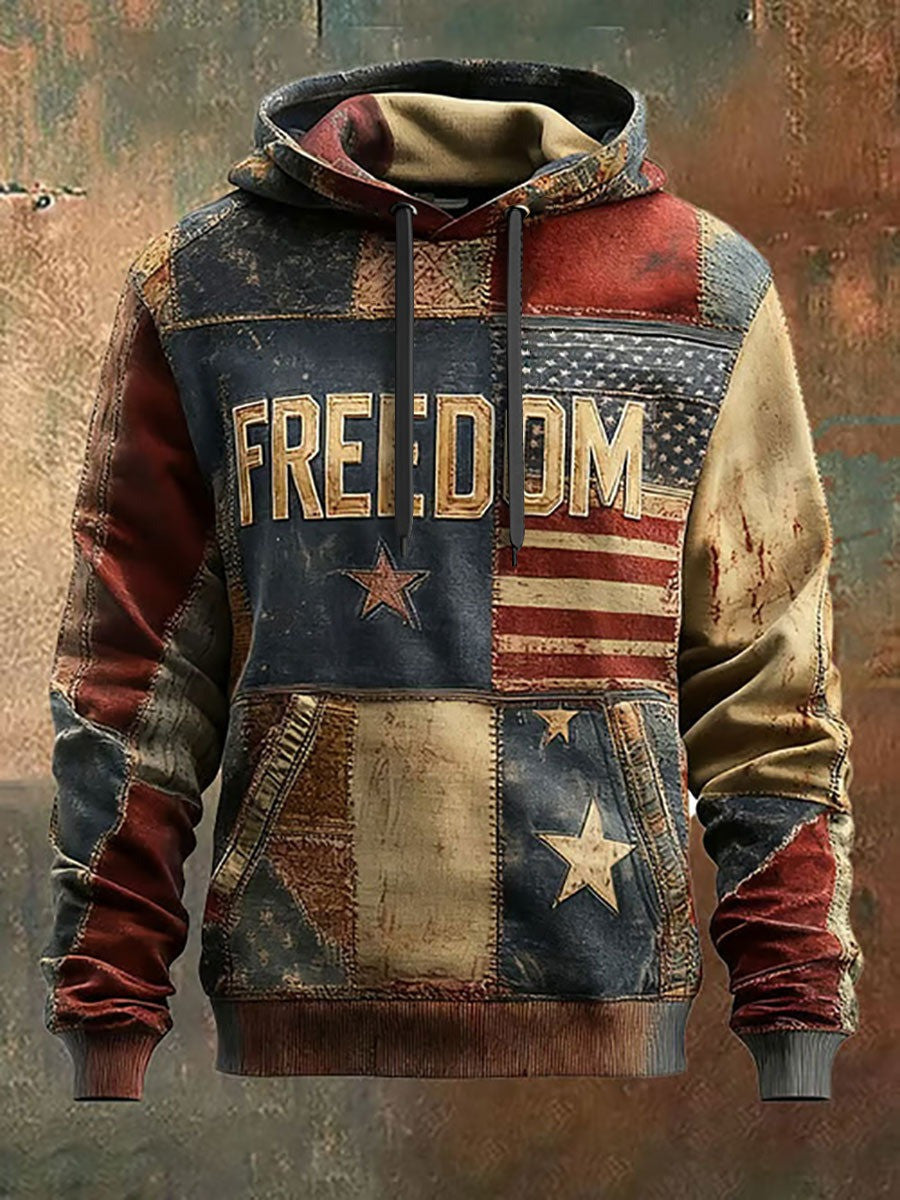 Charlie Kirk Freedom Hoodie Vintage Turning Point USA Clothes Charlie Kirk Memorial Merch - Lilybirchmarket