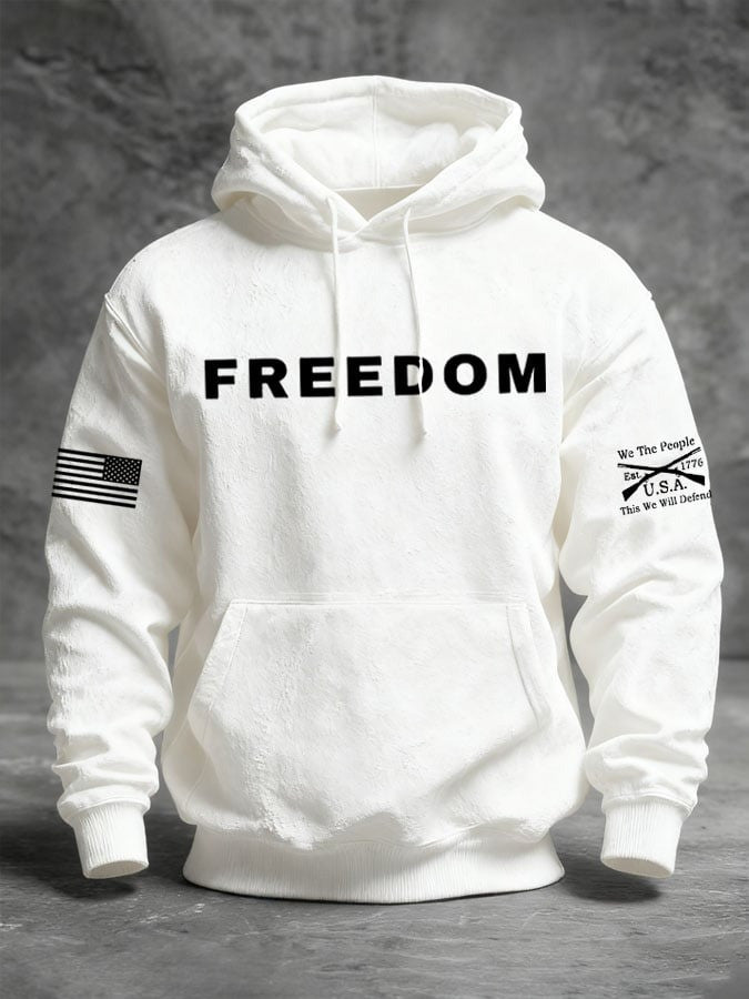 Charlie Kirk Freedom Hoodie We The People Charlie Kirk Memorial Support Clothing - Lilybirchmarket