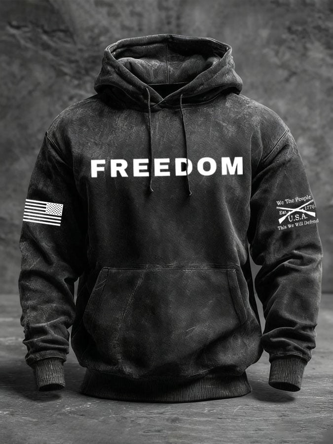 Charlie Kirk Freedom Hoodie We The People Charlie Kirk Memorial Support Clothing - Lilybirchmarket
