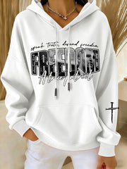 Charlie Kirk Freedom Merch Hoodie Speak Truth Defend Freedom A True Patriot RIP CK Clothing - Lilybirchmarket