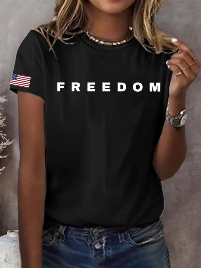 Charlie Kirk Freedom Sweatshirt Charlie Kirk Sweatshirt Trump 45-47 Merch Gifts For Patriot - Lilybirchmarket