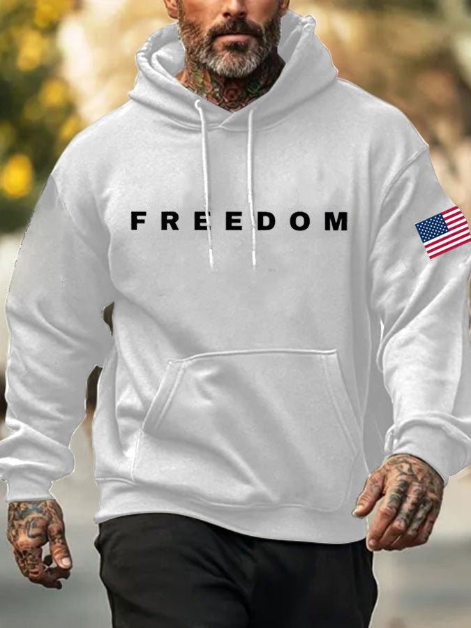 Charlie Kirk Freedom Sweatshirt Charlie Kirk Sweatshirt Trump 45-47 Merch Gifts For Patriot - Lilybirchmarket