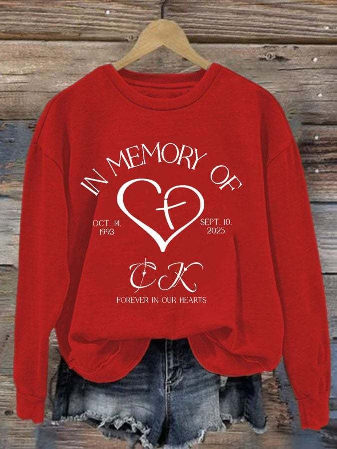 Charlie Kirk Freedom Sweatshirt In Memory Of CK 47 Merch Store For Sale - Lilybirchmarket