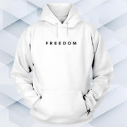 Charlie Kirk Freedom White Hoodie Freedom Charlie Kirk Freedom Wore Hooded Sweatshirt - Lilybirchmarket