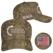 Charlie Kirk Hat Camo Embroidered Turning Point USA Hat MAGA Merchandise Him Gifts - Lilybirchmarket