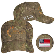 Charlie Kirk Hat Camo Turning Point USA Hat Embroidered Make America Great Again Merch - Lilybirchmarket