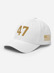 Charlie Kirk Hat Embroidered 47 Hat Charlie Kirk Merch Gifts For Trump Lovers - Lilybirchmarket