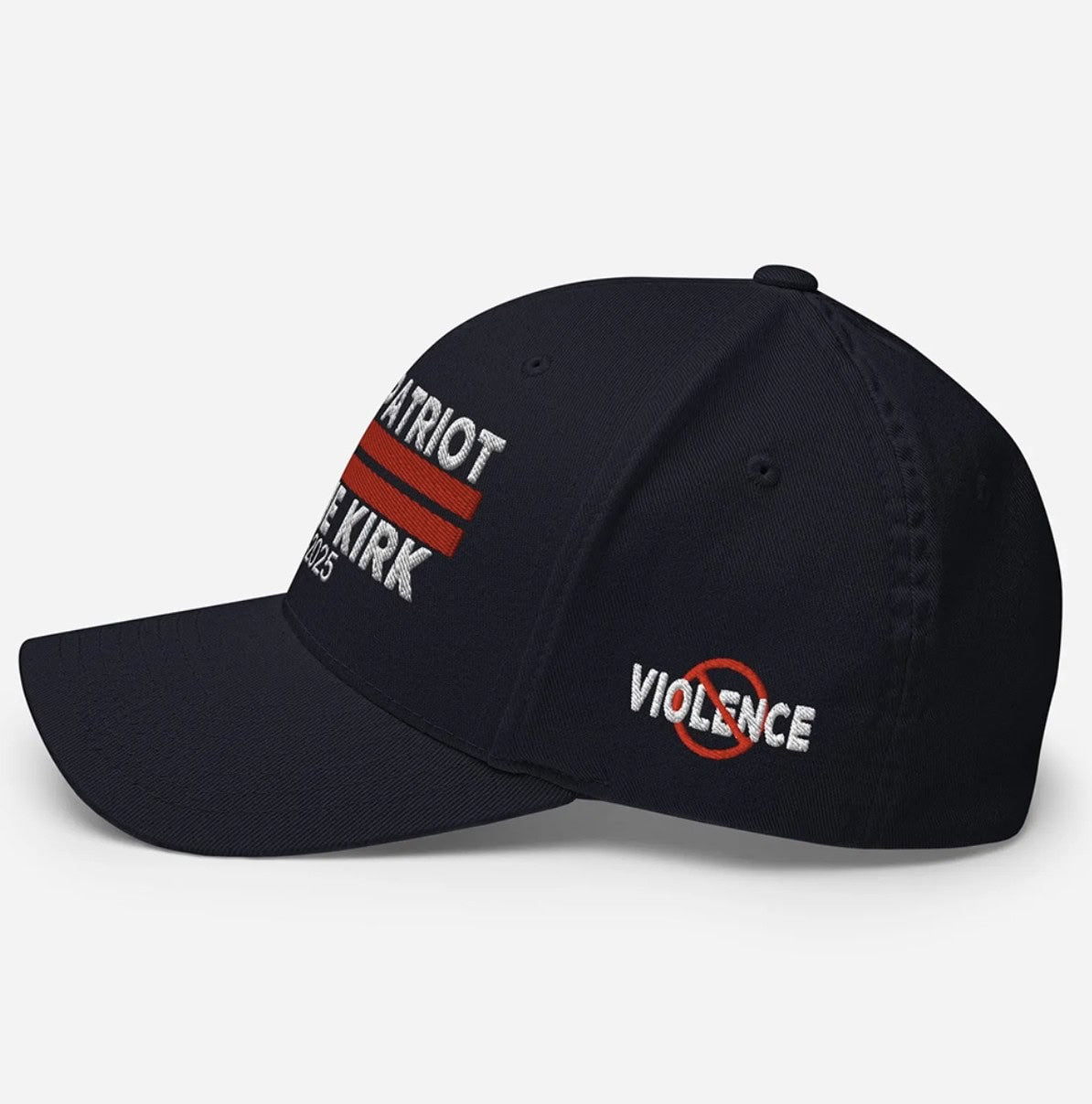 Charlie Kirk Hat Embroidered The True Patriot Charlie Kirk Hat MAGA Merchandise - Lilybirchmarket