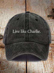 Charlie Kirk Hat Retro Live Like Charli Cap For Supporters Charlie Kirk Store Online - Lilybirchmarket