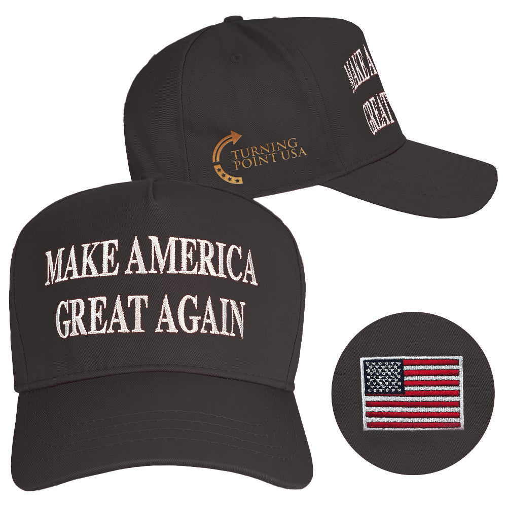 Charlie Kirk Hat Turning Point USA Hat Embroidered MAGA Gifts For Dad - Lilybirchmarket
