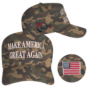 Charlie Kirk Hat Turning Point USA Hat Embroidered Make America Great Again Camo Hat - Lilybirchmarket
