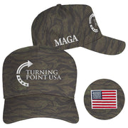 Charlie Kirk Hat Turning Point USA Hat MAGA Embroidered Camo Cap - Lilybirchmarket