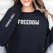 Charlie Kirk Merch Charlie Kirk Freedom Sweatshirt Gifts For Trump Fans - Lilybirchmarket