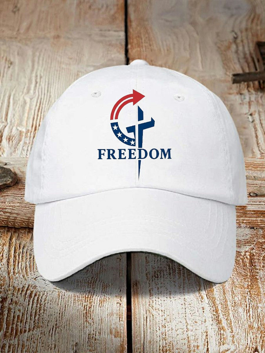 Charlie Kirk Merch Freedom Hat Embroidered Charlie Kirk Memorial Hat Gifts For Trump Lovers - Lilybirchmarket