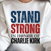 Charlie Kirk Merch Freedom Sweatshirt In Honor Of Charlie Kirk Memorial Sweatshirt - Lilybirchmarket