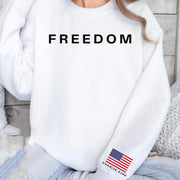 Charlie Kirk Merch Freedom Sweatshirt Justice For Charlie Kirk Apparel Gifts For Patriots - Lilybirchmarket