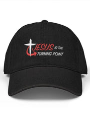 Charlie Kirk Merch Jesus Is The Turning Point Hat Embroidered TPUSA Merch Charlie Kirk Hat - Lilybirchmarket