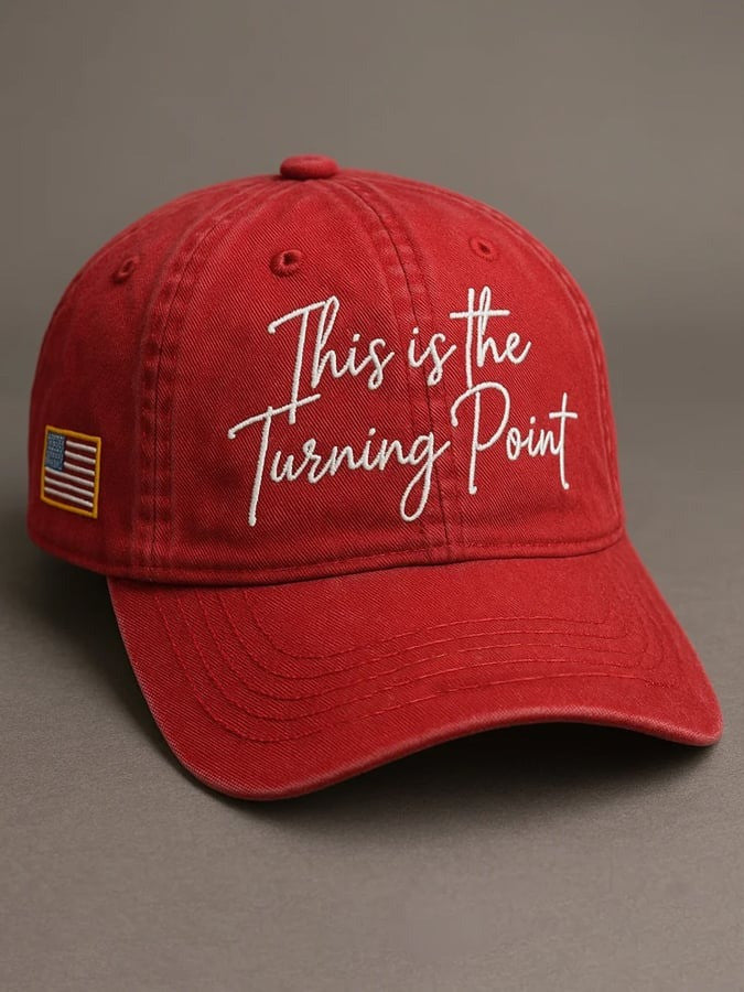 Charlie Kirk Merch Unisex This Is The Turning Point Resort Cap Gifts For Patriots - Lilybirchmarket