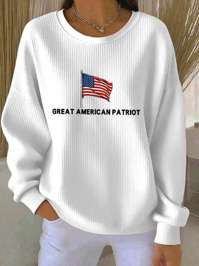 Charlie Kirk Sweatshirt Kirk Shooters Shirt Great American Patriot Apparel White - Lilybirchmarket