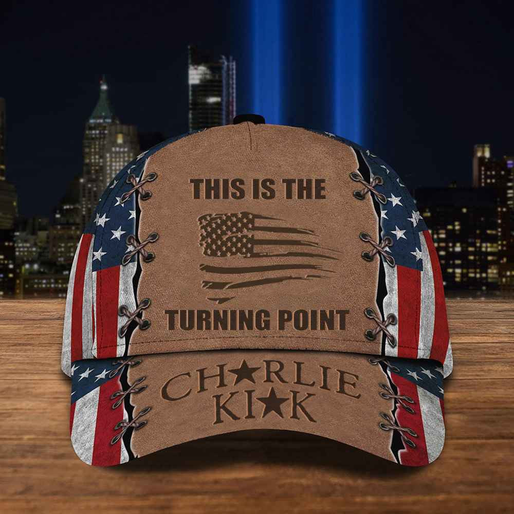 Charlie Kirk This Is The Turning Point Cap Charlie Kirk Present For Proud Patriotic - Lilybirchmarket