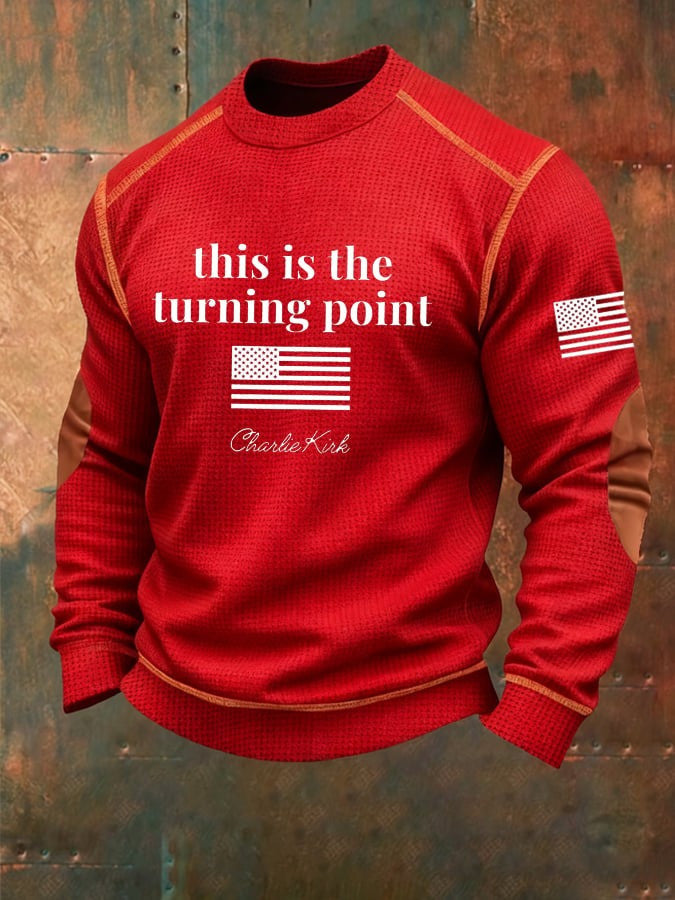 Charlie Kirk This is the Turning Sweatshirt Charlie Kirk Sweatshirt TPUSA Freedom Shirt - Lilybirchmarket