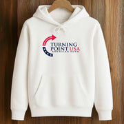 Charlie Kirk Turning Point USA American Hero Hoodie TPUSA The Charlie Kirk Show Merch - Lilybirchmarket