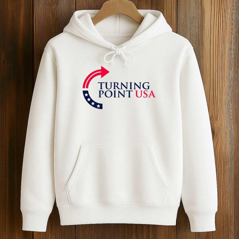 Charlie Kirk Turning Point USA Hoodie Was Wearing TPUSA The Charlie Kirk Show Merch - Lilybirchmarket