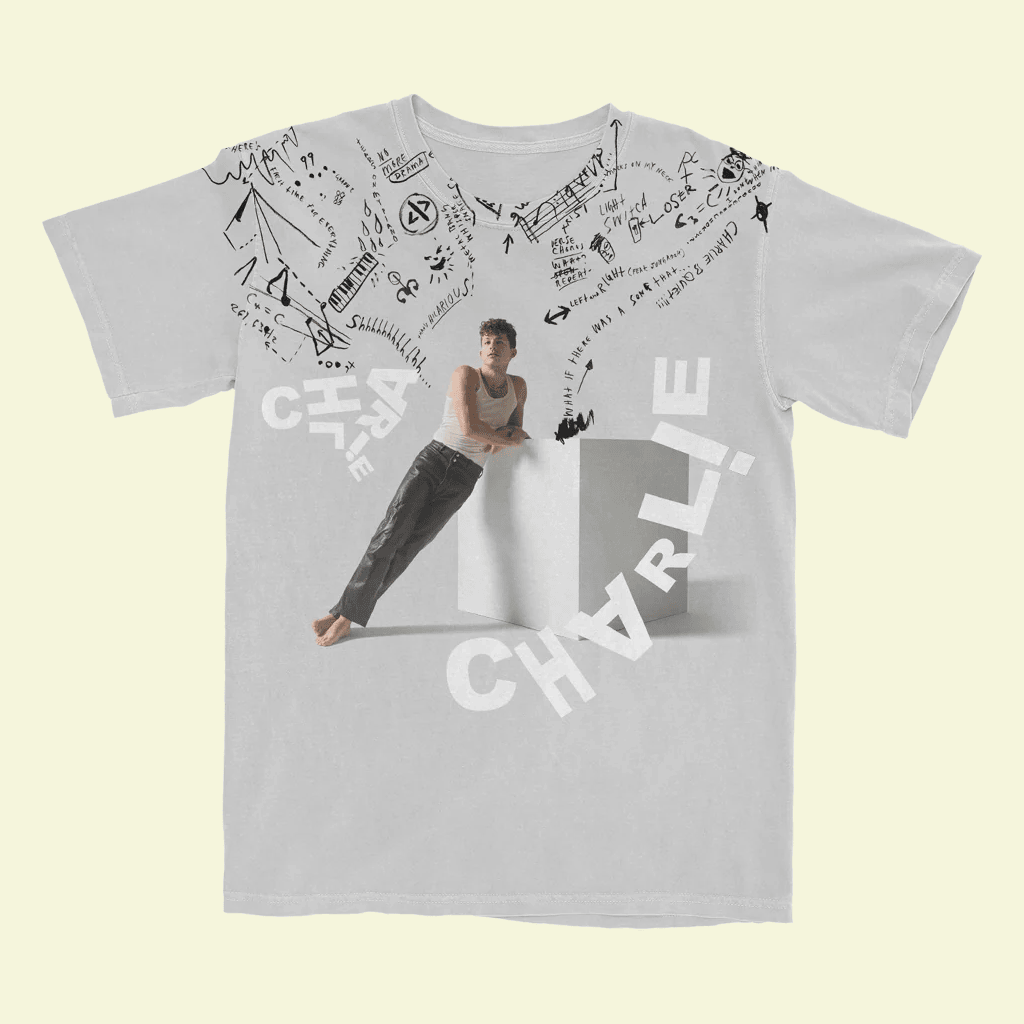Charlie Puth Merch CHARLIE T-Shirt Music Lover Gift Ideas For Him - Lily Birch Market