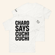 Charo Merch Charo Says Cuchi Cuchi T-Shirt Best Gifts For Music Lovers - Lily Birch Market