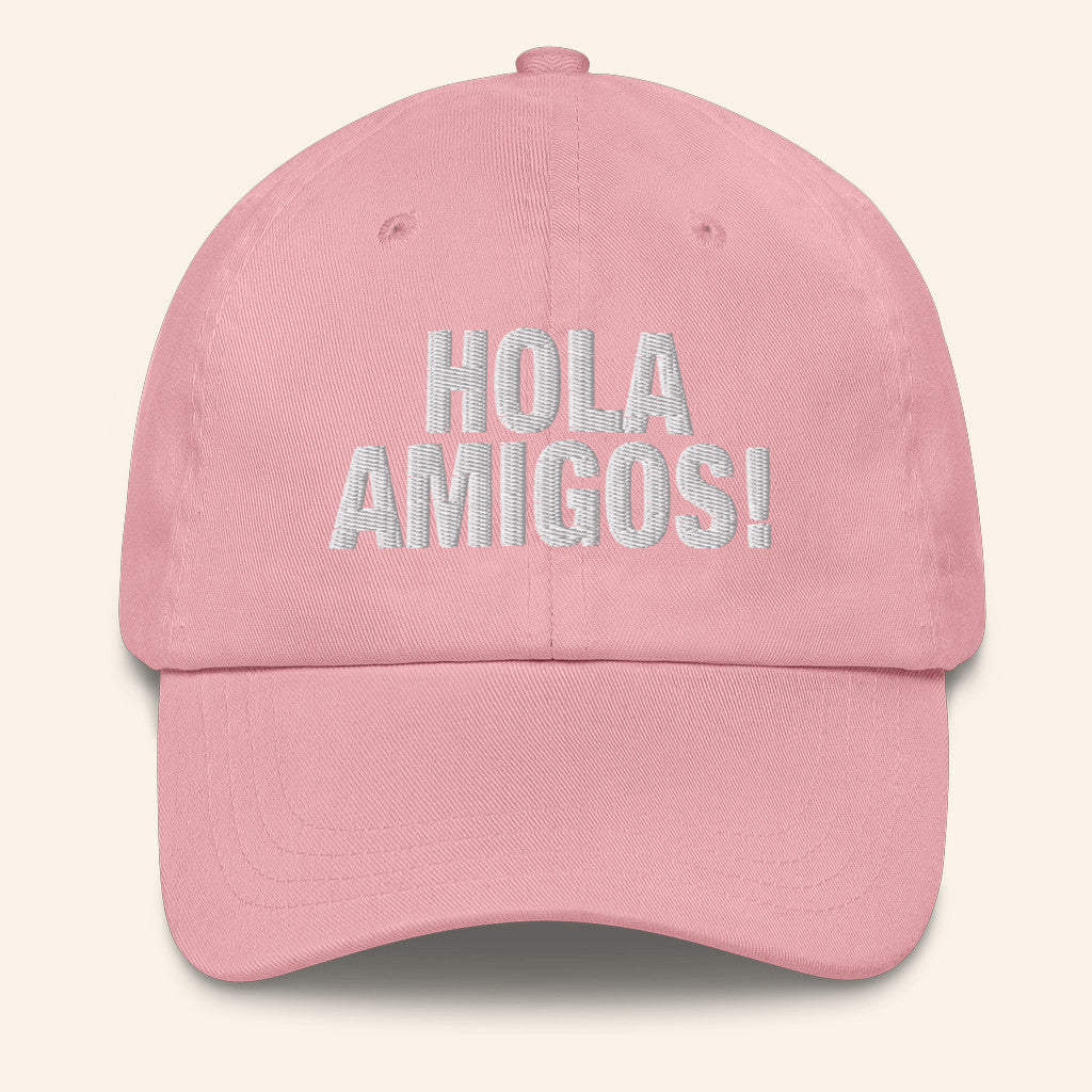 Charo Merch Hola Amigos Embroidered Hat Present For Girlfriend - Lilybirchmarket