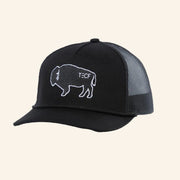 Chase Rice Merch Chase Rice Tecf Bison Trucker Hat Embroidered Gifts For Dudes - Lilybirchmarket