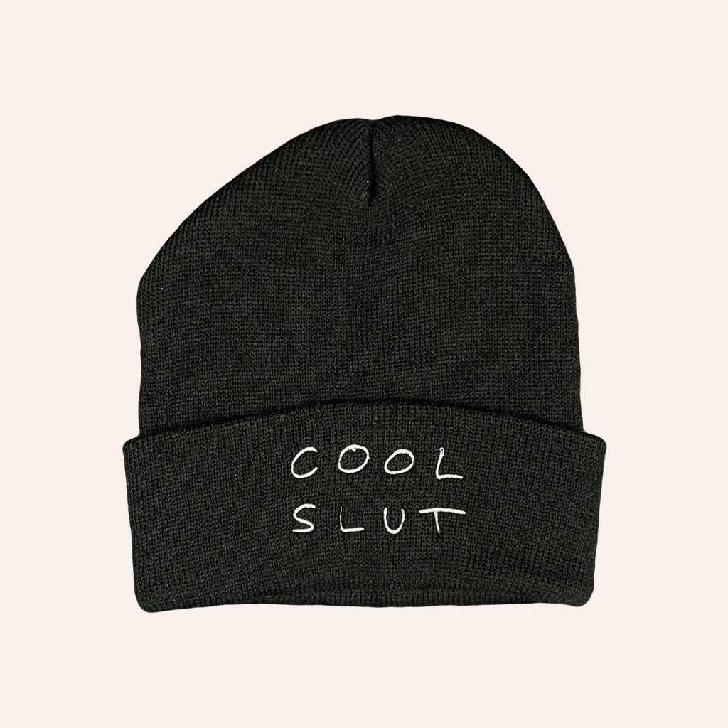 Chastity Belt Merch Cool Slut Beanie Best Christmas Gift Ideas For Dad - Lilybirchmarket
