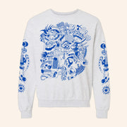 Chat Pile Merch Chat Pile Faces Sweatshirt Presents For Rock Lovers - Lilybirchmarket