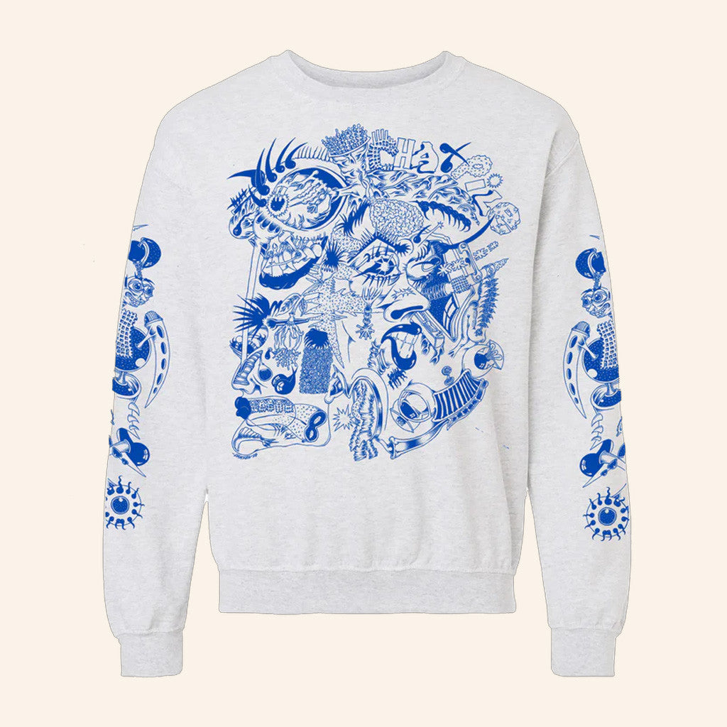 Chat Pile Merch Chat Pile Faces Sweatshirt Presents For Rock Lovers - Lilybirchmarket