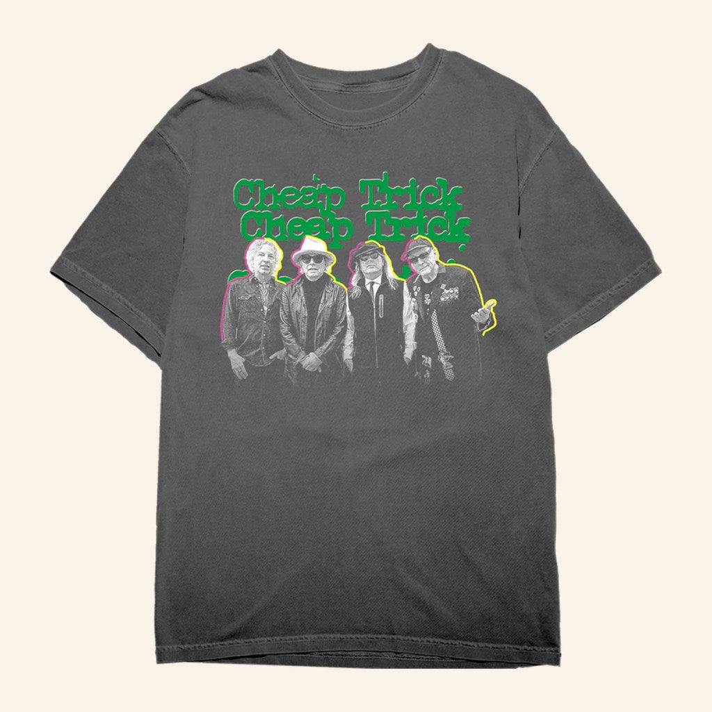 Cheap Trick Merch 4 Photo T-Shirt Gift Ideas For Rock Band Fans - Lily Birch Market