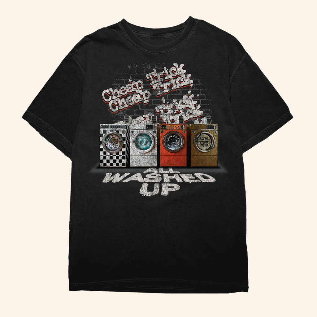 Cheap Trick Merch All Washed Up Album Cover T-Shirt Gifts For Dad - Lily Birch Market