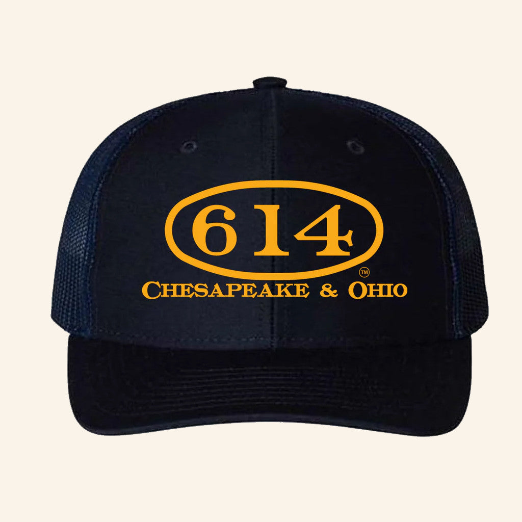 Chesapeake And Ohio 614 Merch Chesapeake And Ohio 614 Trucker Hat Gifts Ideas For Dad - Lilybirchmarket