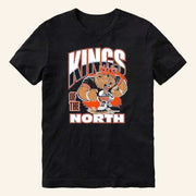 Chicago Football Merch Kings Of The North Mascot T-Shirt Football Related Gifts - Lily Birch Market