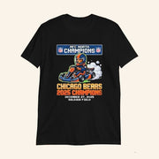 Chicago Football NFC North Champions December 27 2025 Mario Kart Driving Car T-Shirt Fan Merch - Lily Birch Market